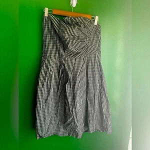 CLEARANCE! Outback Red Sundress Summer Dress Size 14‎ Black White Strapless